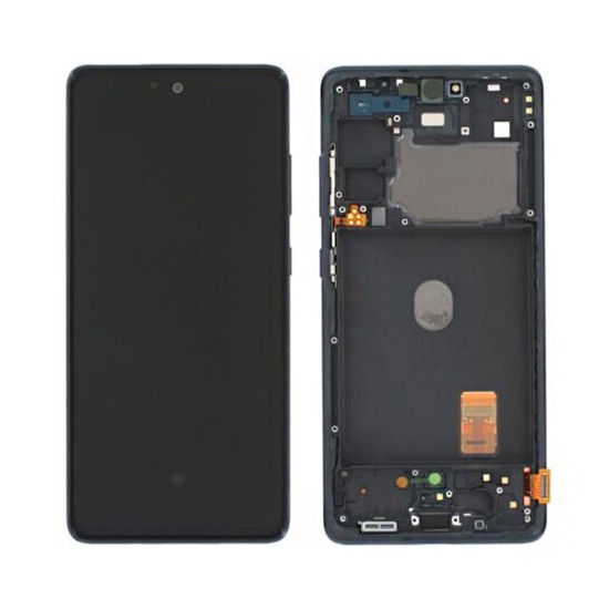 Touch+Display con Frame Samsung Galaxy S20 FE 4G/5G/G780/G781 6,5" Service Pack Azul Marinho